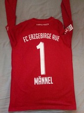 Fc erzgebirge aue martin männel Matchworn Trikot