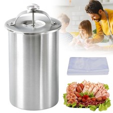 Edelstahl Druck Schinkenkocher