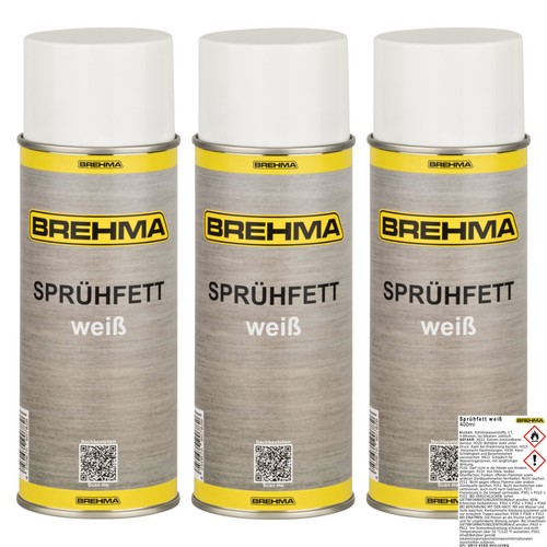 Brehma sprühfett weiß - brehma, mit