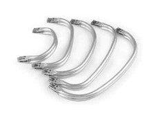 Taschenrahmen 1 Stück Aluminiumrahmen Schnappverschluss Klemmverschluss