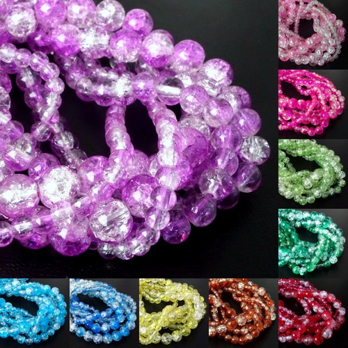 Crackle glasperlen - crackle,