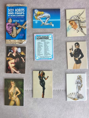 Trading cards pin - up, girls