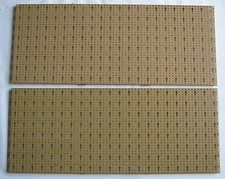 Tegometall Schlüsselloch Rückwand braun 4 x 100 x 40 cm Tego Werkzeug Wand Regal