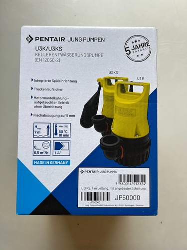 Jung pumpe u3ks schmutzwasser - pumpe,