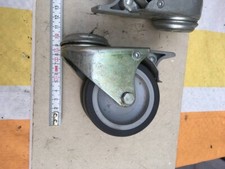 Transportrollen Set Schwerlastrollen Lenkrolle mit Bremse Möbelrollen Gummirolle