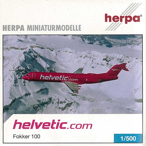 Fokker 100 helvetic - 100,