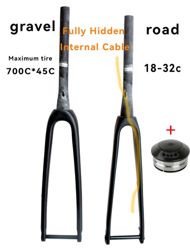 Carbon gabel 1 - gabel, 1/8-1