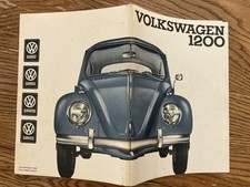 VW Käfer 1200 Betriebsanleitung auch Cabrio - 8/1964 - neuwertig