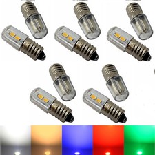 E10 LED Ersatz Beleuchtung 6V Birne Lampe Upgrade warmweiß kaltweiß weiß 4 SMD