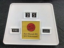 Dauerkalender endlos Reklame