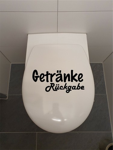 Aufkleber getränke rückgabe - getränke,