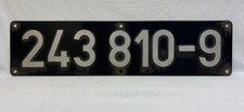 Original Lokschild 243 810-9 - Bw Senftenberg - Betriebszustand ab Lok