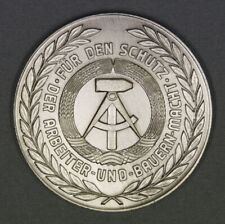 27325 - 13. August 1961. Silberfarbene Medaille zur Erinnerung an den Mauerbau