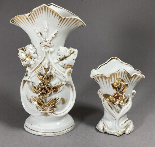 Paar biedermeier vasen - biedermeier,