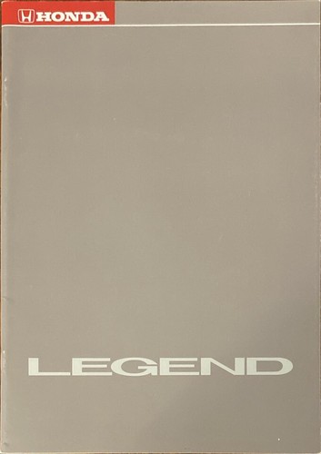 Honda legend prospekt - legend, brochure