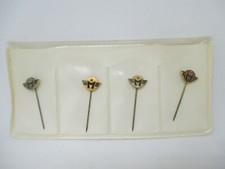Mitropa DDR Anstecknadel Reichsbahn Eisenbahn Abzeichen OVP 4 Stück