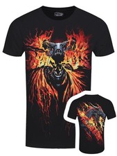 Spiral Game of Thrones Fire and Blood Herren T-Shirt schwarz