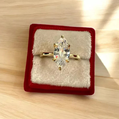 Marquise 14 k gelbgold - 2,00,
