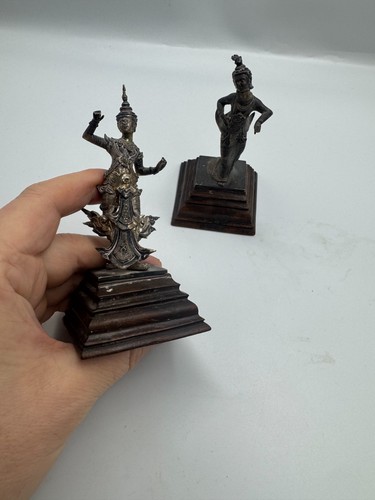 Vintage versilberte apsara - vintage,