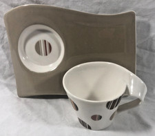 Villeroy & Boch NEWAVE New Wave Schokodrops Kaffee Cafe Au Lait Tasse Untertasse