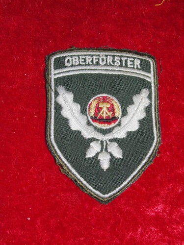 Oberförster ddr emblem - ddr,