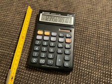 Taschenrechner SHARP ELSI MATE Calculator mit Solar