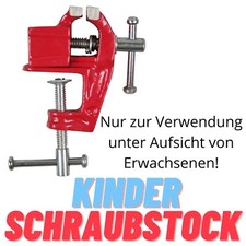 Minischraubstock Kinder Schraubstock Mini Werkzeug Tischschraubstock Jungs 