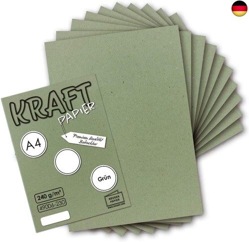 50x vintage kraftpapier - 50x,