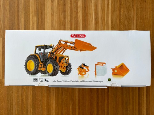 Wiking 0773 traktor john - wiking,