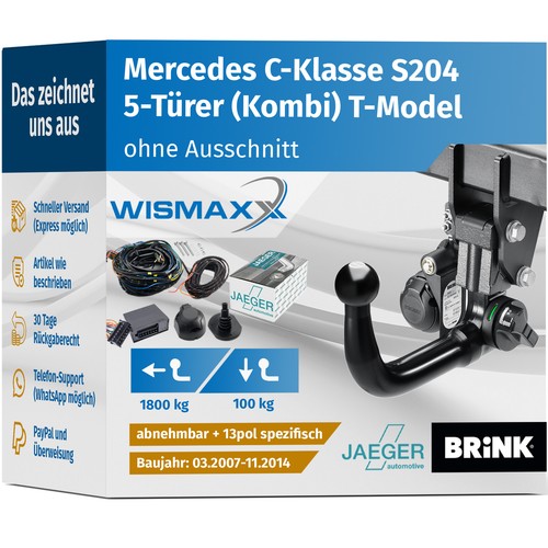 Ahk für mercedes klasse - mercedes, c-klasse