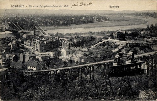 Dresden nordost loschwitz - ak,