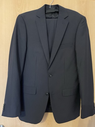 Herren anzug dunkelgrau - herren, mit