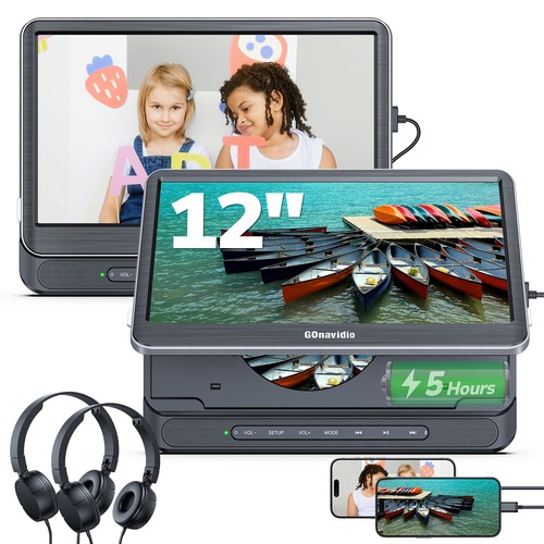 2x12 tragbarer dvd player - tragbarer, dvd-player