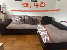 couch bettkasten 340x185 braun Beige sehr guter Zustand 