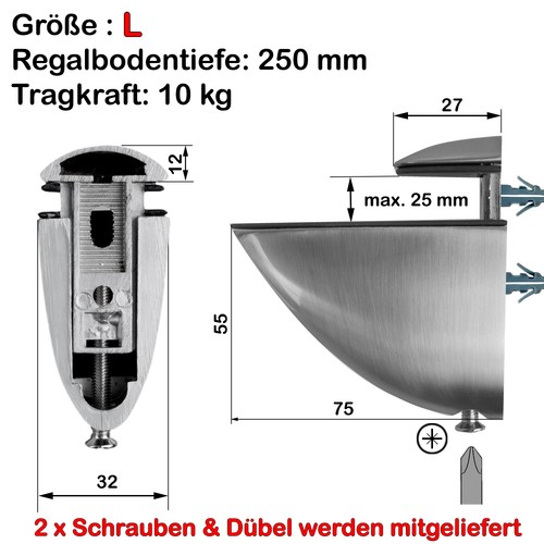 Regalträger regalbodenträger - regaltrÄger,