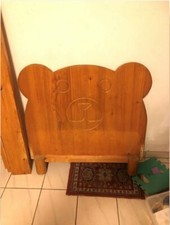 Kinderbett massiv Fichte - Bärchenform