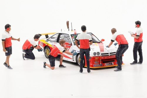 American diorama opel pit - american,