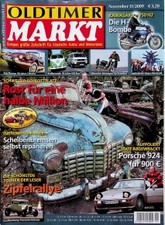 1) Oldtimer Markt 11/2009 - Citroen DS 19 Cabrio Pal - 30 Jahre VW Bus T3 - ein