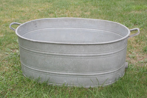 Ddr zinkwanne mit ablauf - zinkwanne,