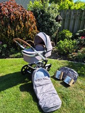 kinderwagen 2 in 1 gebraucht Joolz Day+ Kombikinderwagen grau 