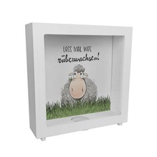 Schaf Rahmen Spardose aus Holz