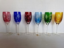 Nachtmann Traube - Proseccogläser aus Bleikristall Überfang - 6 Stück