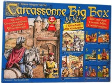 Carcassonne Big Box mit 9 Erweiterungen Brettspiel