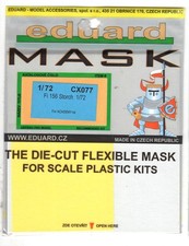 Eduard CX077 - Fi-156 Storch Mask , 1:72