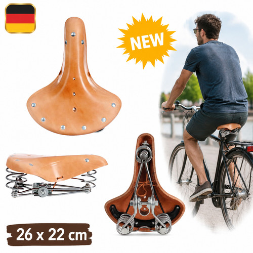 Fahrradsattel ledersattel - fahrradsattel,