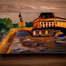 Berlin Original Ölgemälde