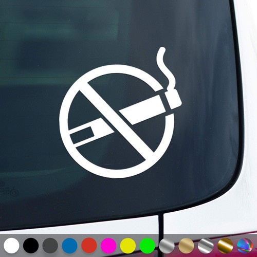 Smoking bans sticker non