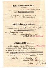 Konvolut Historische Dokumente