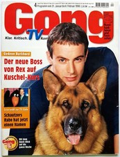 Gong 1998 04 Gedeon Burkhard Kommisar Rex Max Schautzer Anatol Regnier TV VdRF
