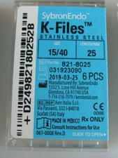 Kerr Sybron Endo K-File 15-40